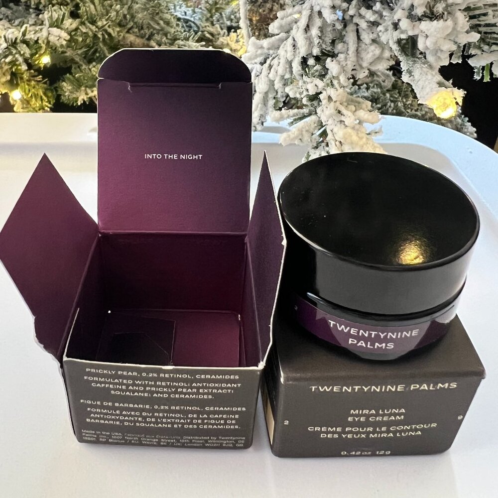 29 Palms Jared Leto Mira Luna Eye Cream Prickly Pear Retinol .42oz New in Box